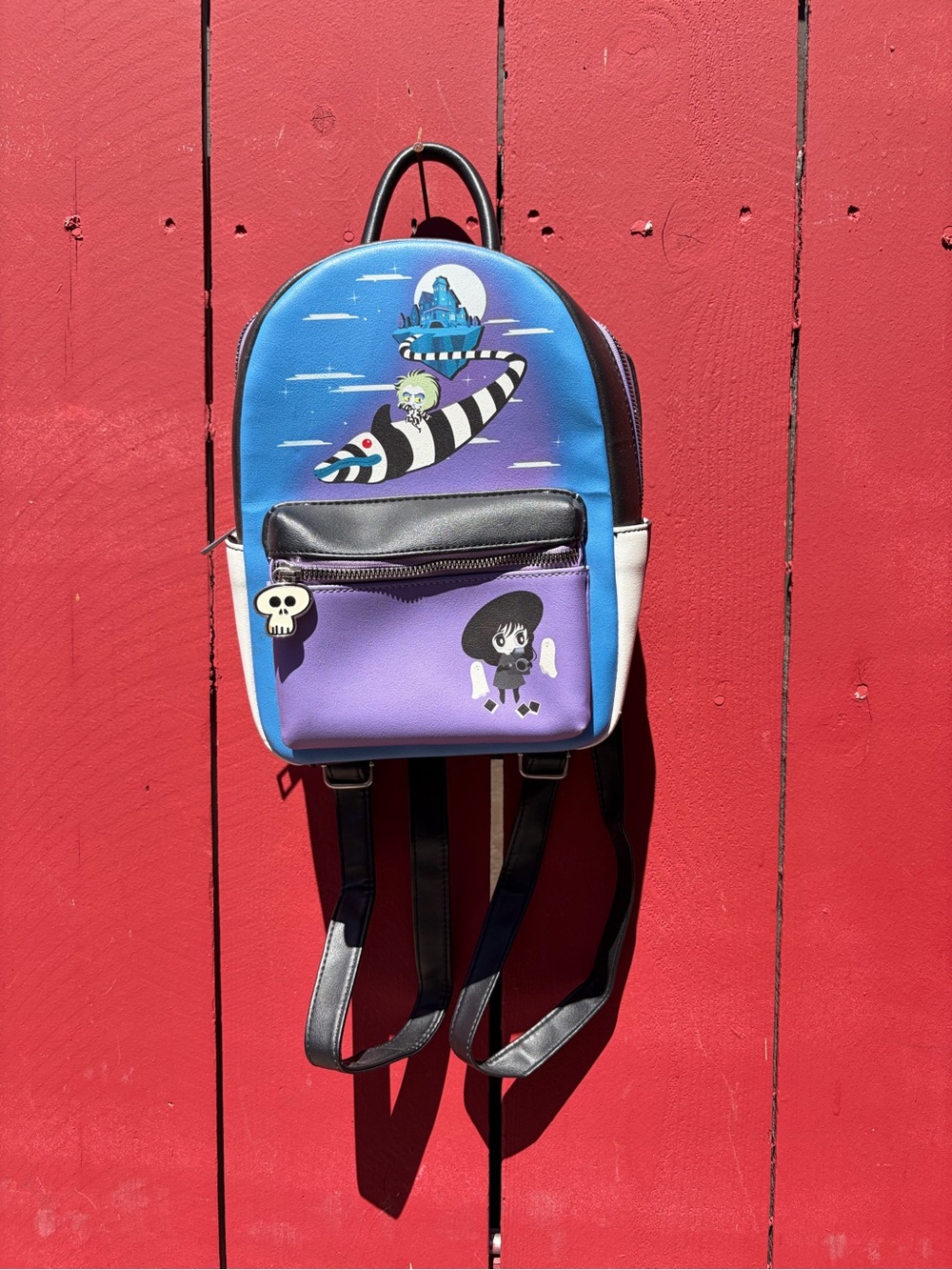 Her Universe Beetlejuice Sandworm Mini Backpack
